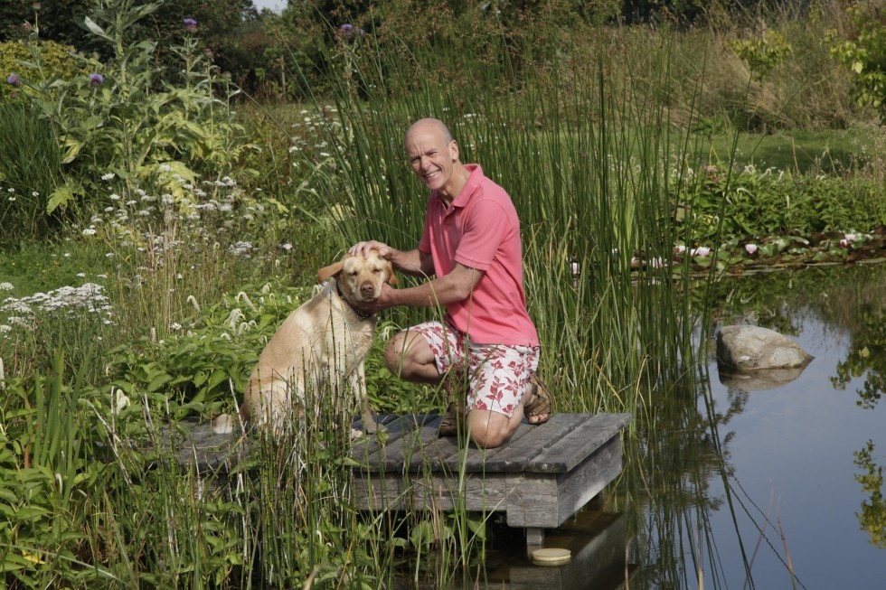 baignade ecologique en Grande-Bretagne avec chien